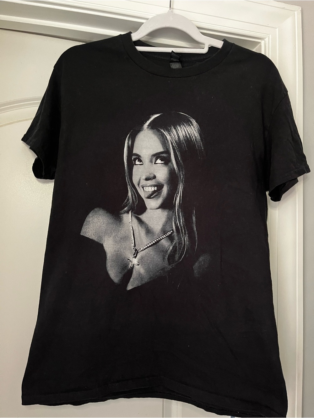 Black Graphic Men's Tee with Sydney Sweeney